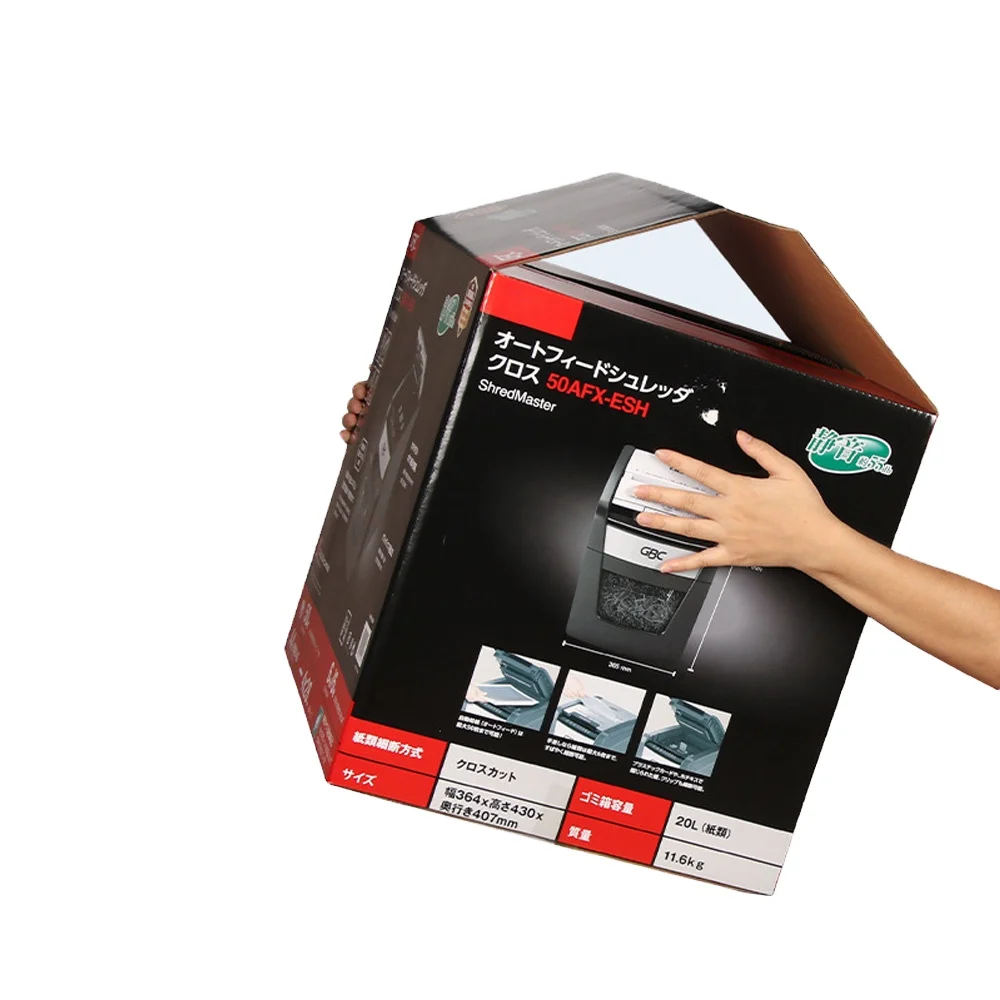 Custom Logo Printed Corrugated Large Printed  Electrical Packaging Carton Box Shipping Carton Box