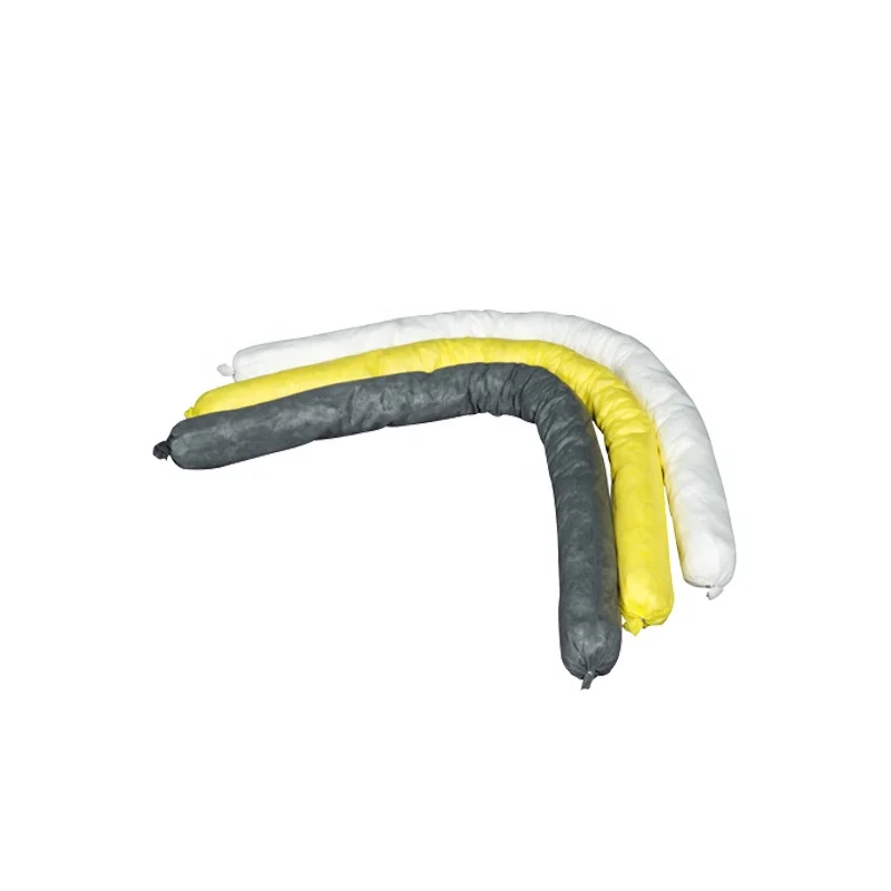 Non-woven Cloth Sleeve Spill Control Polymer Spill Absorbent Socks 3m