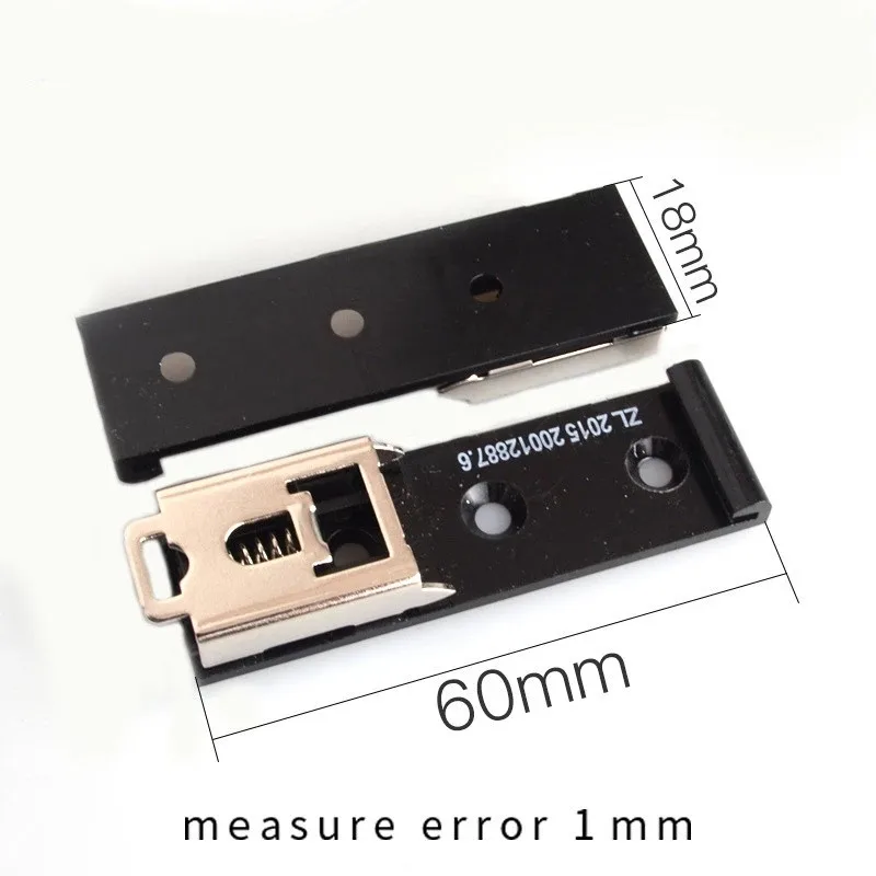 Фиксированный зажим для DIN-рейки 35 мм