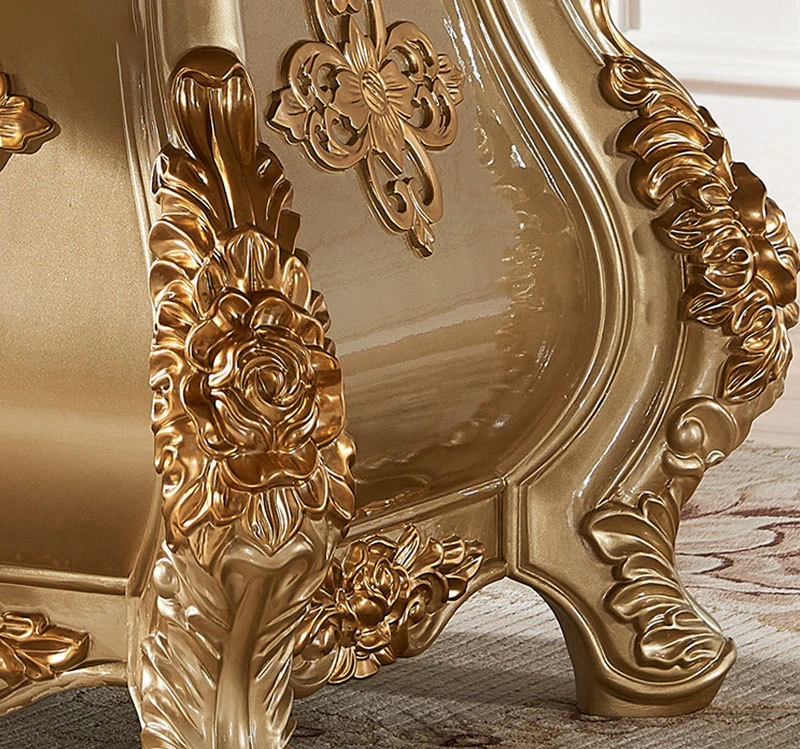 New european classic style dining room sets marble top wood dining table sets with 8 chairs No reviews yet