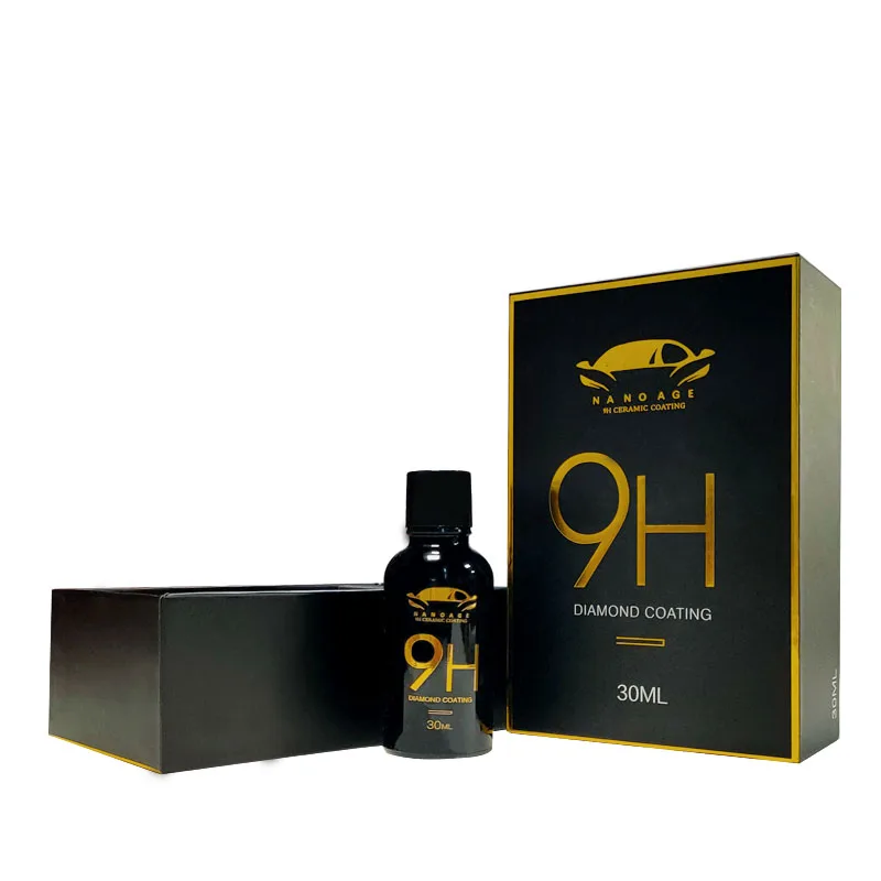 NANO AGE 9H Car Nano Liquid Ceramic Coating Automotive Care Coating Hydrophobic High Gloss Anti-scratch Protection