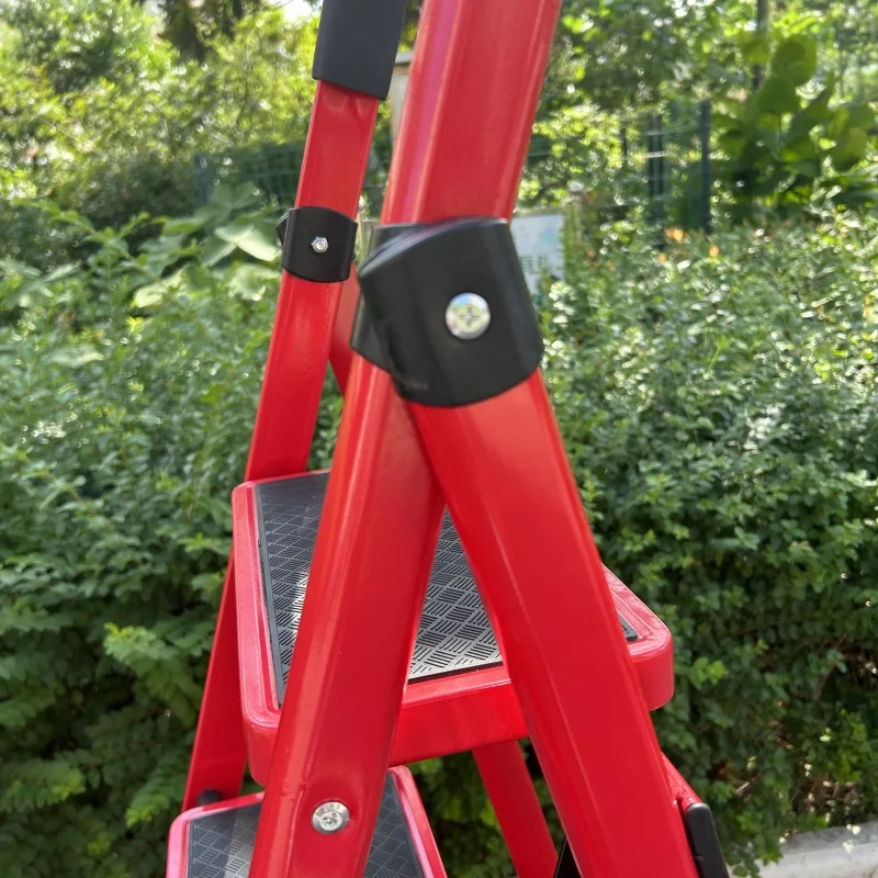 China Supplier Aluminum Stair Household Portable Metal Ladder 5-Step Ladder
