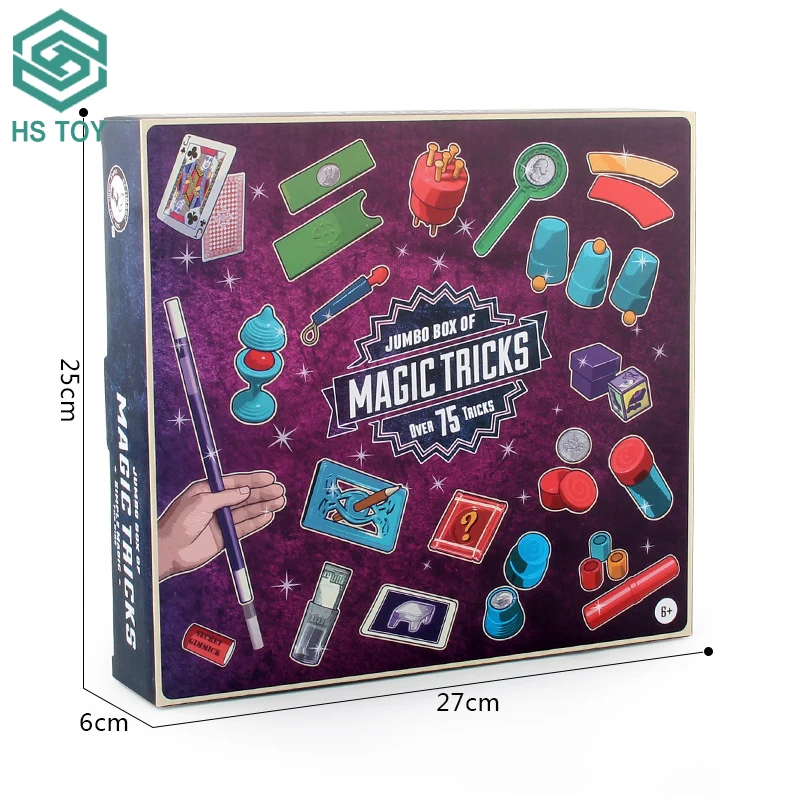 HS Toy Cross-Border Hot Sales Close-up Props Set Magic Tricks Stage Illusion For Professional Magicians