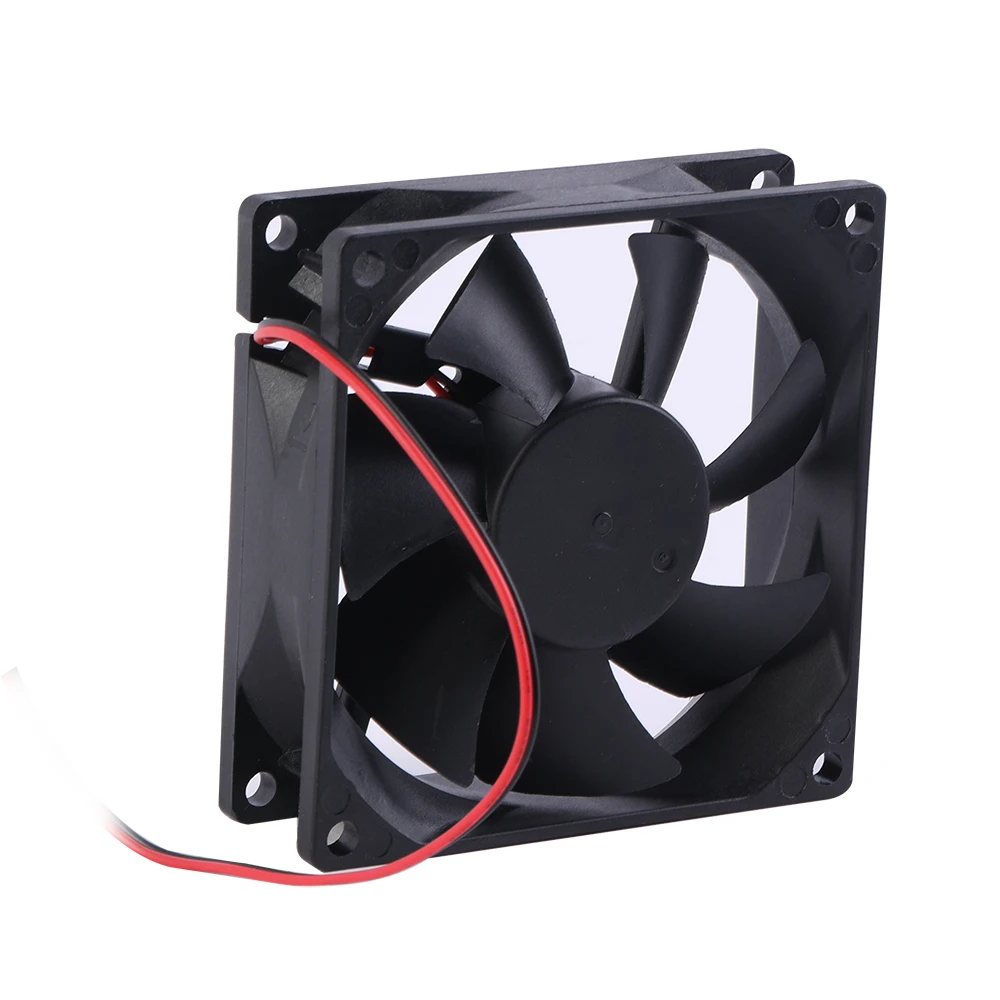 HY8025 80x80x25mm Hot Selling High Quality Dc 12V Axial Flow Fan Dc Cooling Axial Fan