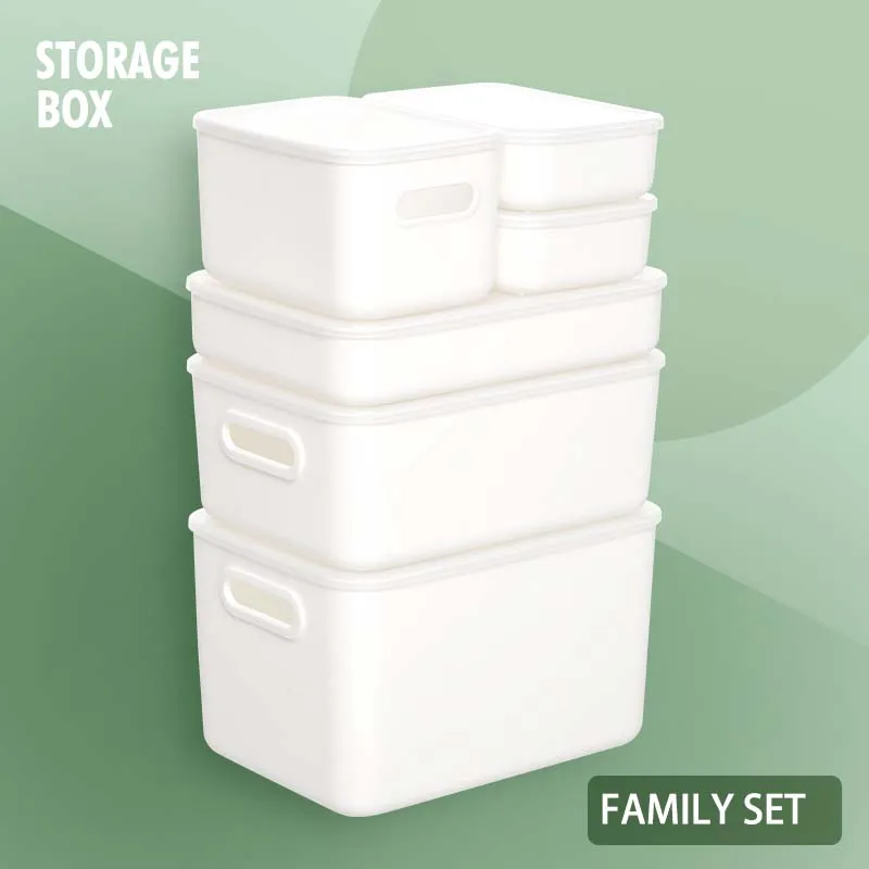 Citylife 2.7L to 20.5L Multifunction Sleek Organizer Boxes Kids & Teen Home Storage Bin Toys Clothing Snack Books Organization