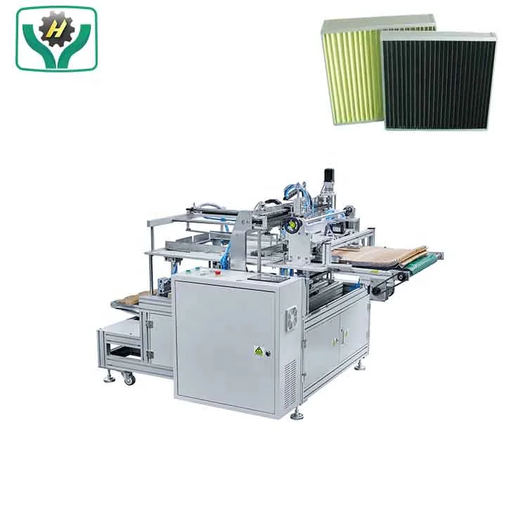 Labor saving high output activated non-vowen materials carbon filter purifier welding and cutting machine for cars
