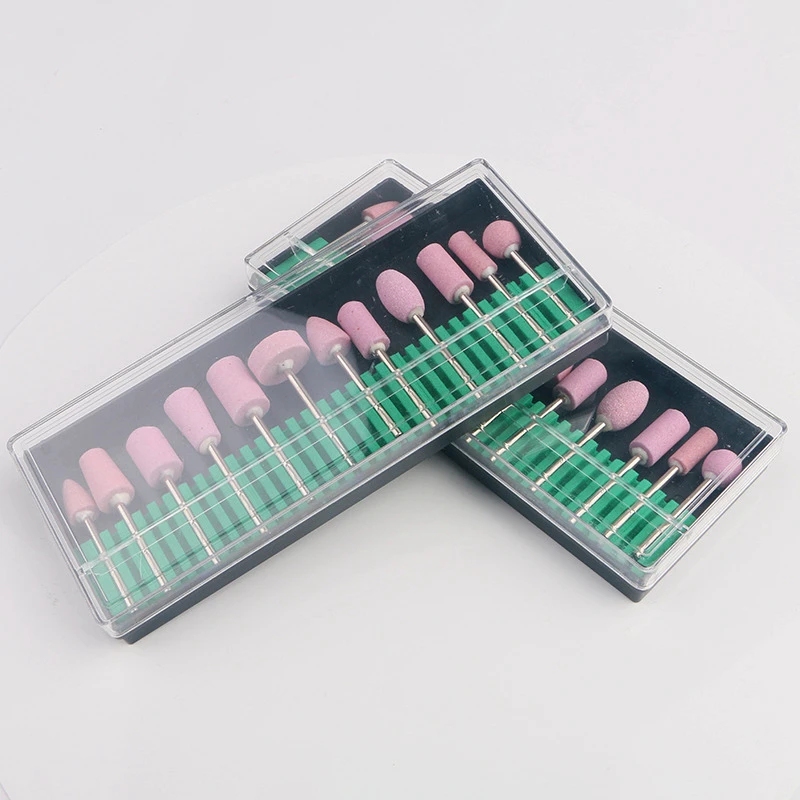 Electric Nail Drill Machine Set Cutters Head Manicure Cleaner Tool Quartz Stone Polisher Bits Grinding Equipment Accessories