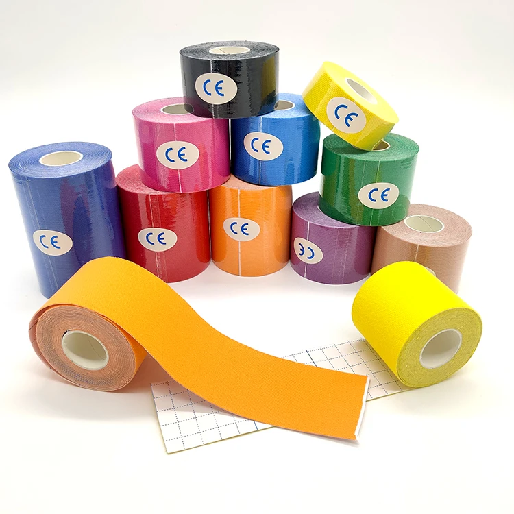 Wholesale Factory Sports Safety Kinesiology Athletic Tape Custom Logo
