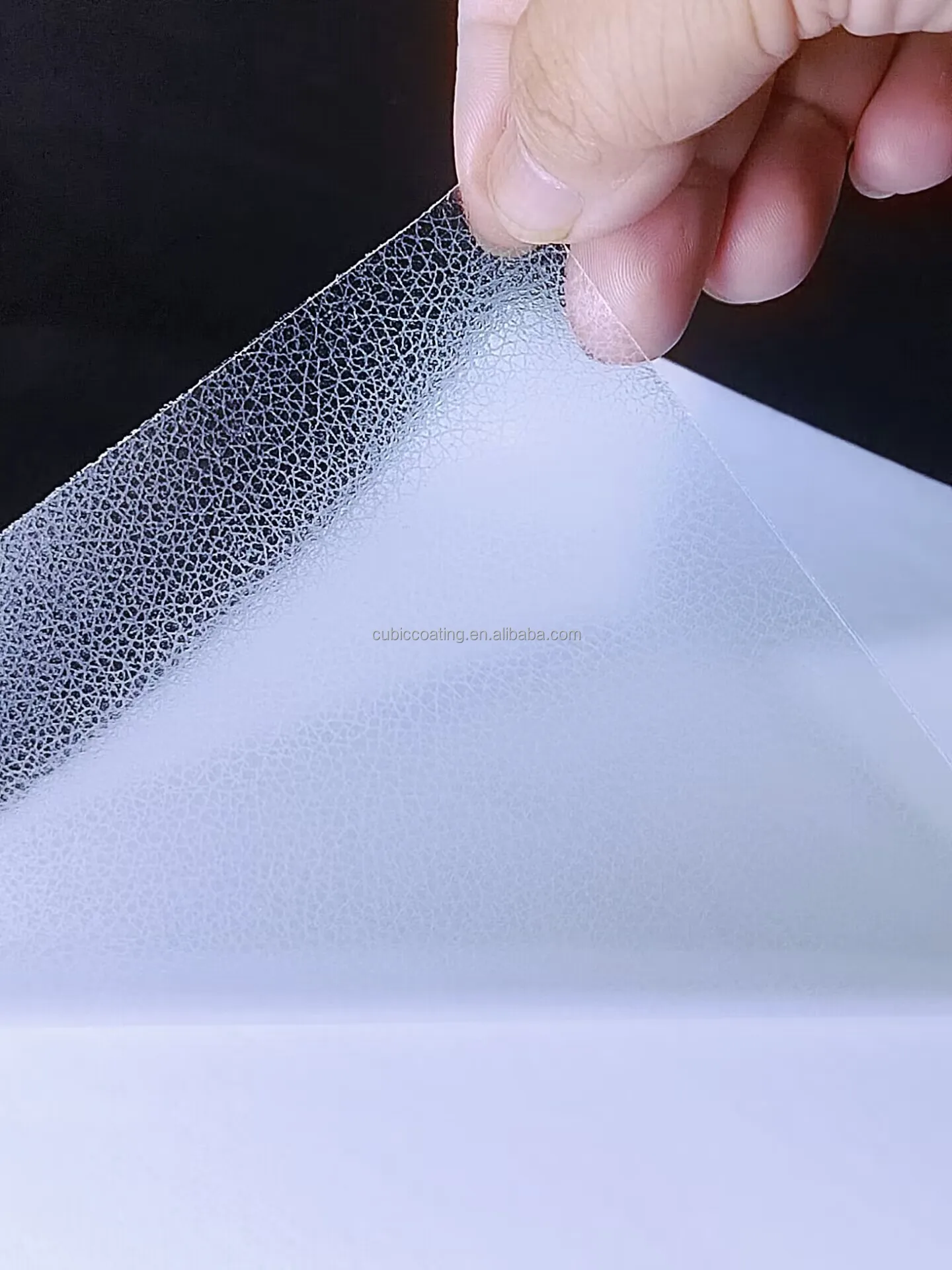 A4/8.5*11inch Self Adhesive super film Cold Laminating Film Holographic Cold Lamination Holographic Clear Holographic Overlay Fi