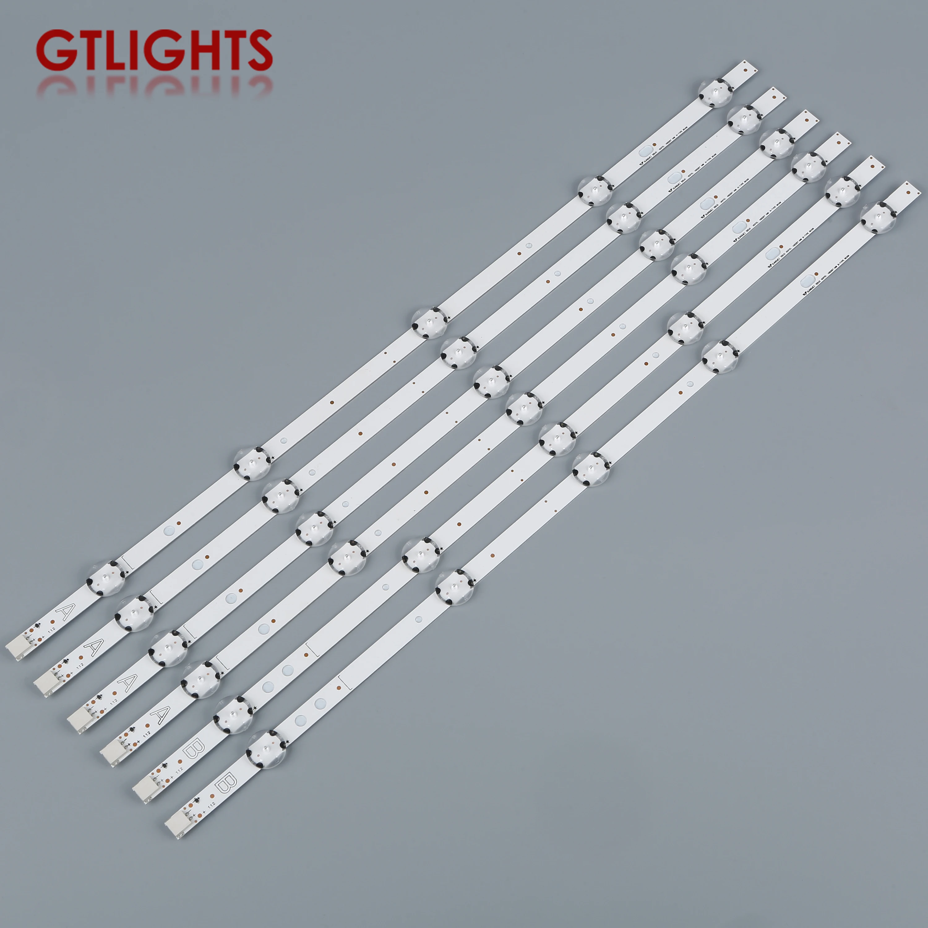 5+5led 4a+2bpcs New Backlight Bar For  Vestel 490drt Vnb A B-type Rev08 49he4000 49l3753db Ves490unds Repair Parts Strip