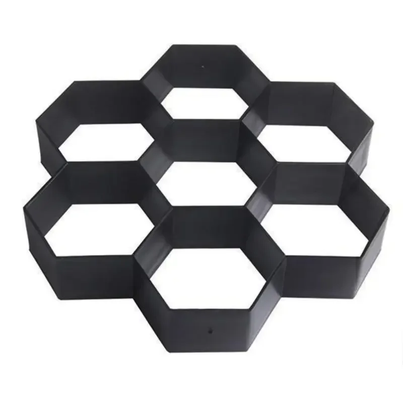 Reusable Black Plastic Mold For Concrete Pavers For Paving Stones Plastic Mold For Concrete Pavers
