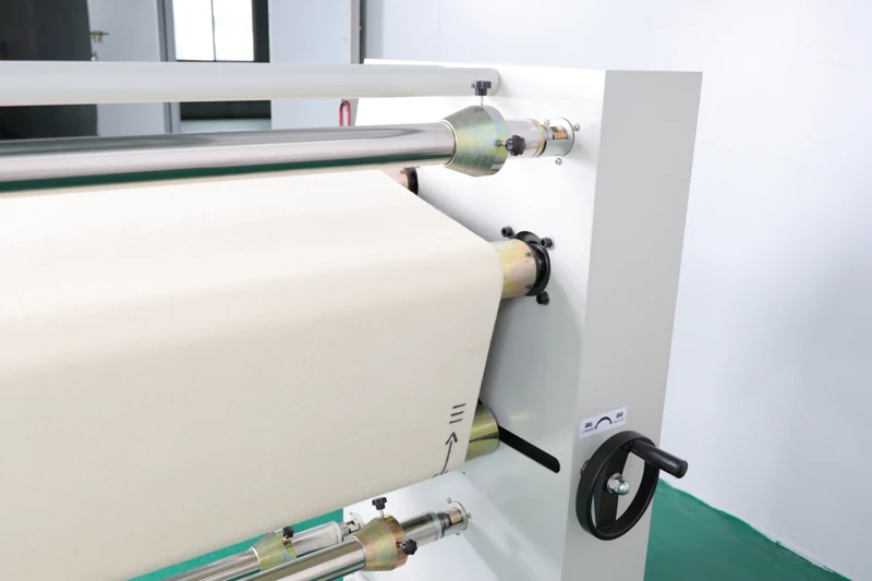Gwin 1.6m Roll To Roll Heat Transfer press machine roller sublimation machine with table for fabric printing