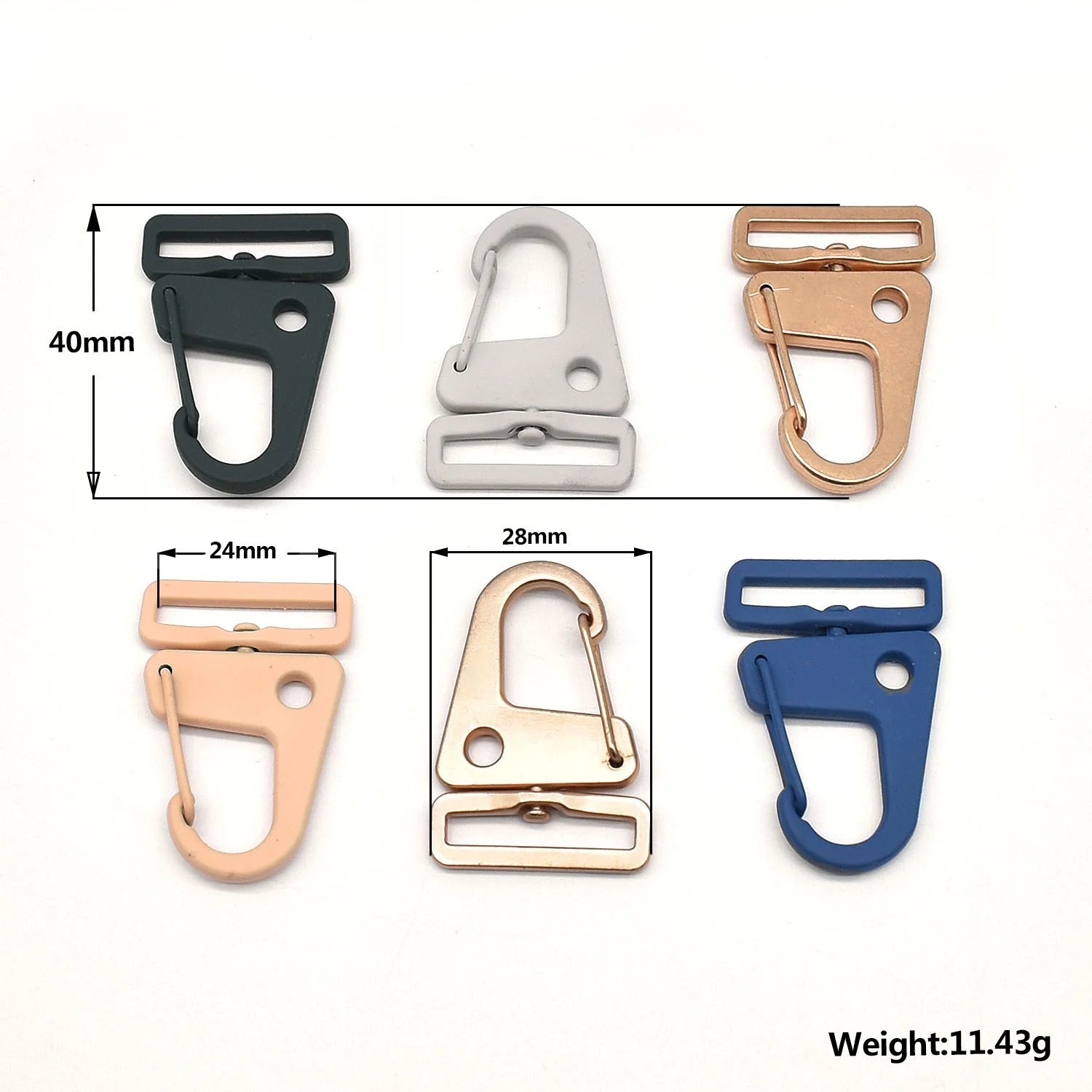 GRS Metal Snap Hook Zinc Alloy Wholesale Snap Hooks Custom Buckle Hardware Metal Snap Hook for Bags