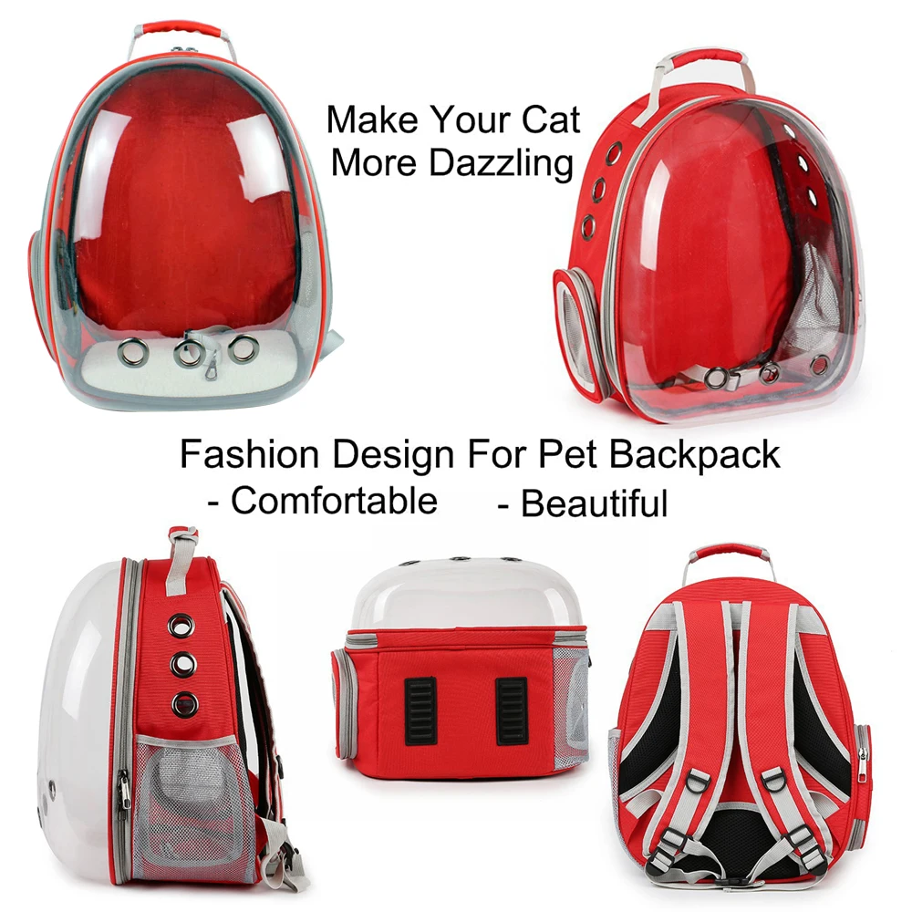 Bubble Carrying Bag Space Capsule Travel Pet Carrier Backpack Airline Approved for Small Dog Cat
