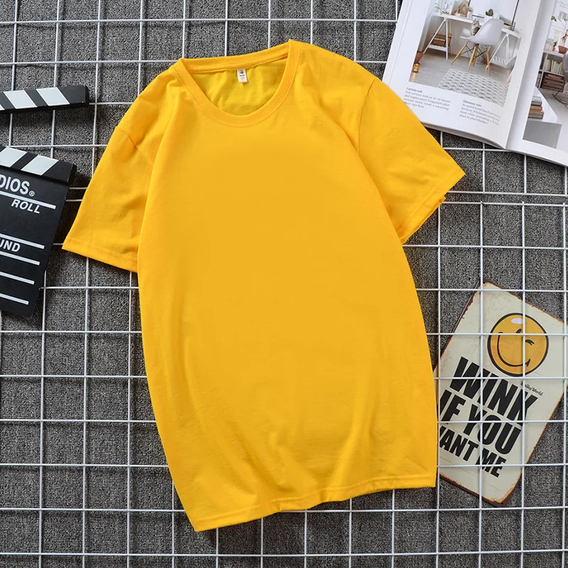 OEM/ODM Customized Oversize O-neck T-Shirt Short Sleeve tshirt Plain tshirts Cotton For Men