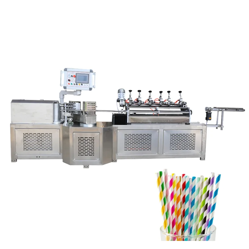 Multi Cutting Blades Paper Drinking Straw Machine Manufacturer