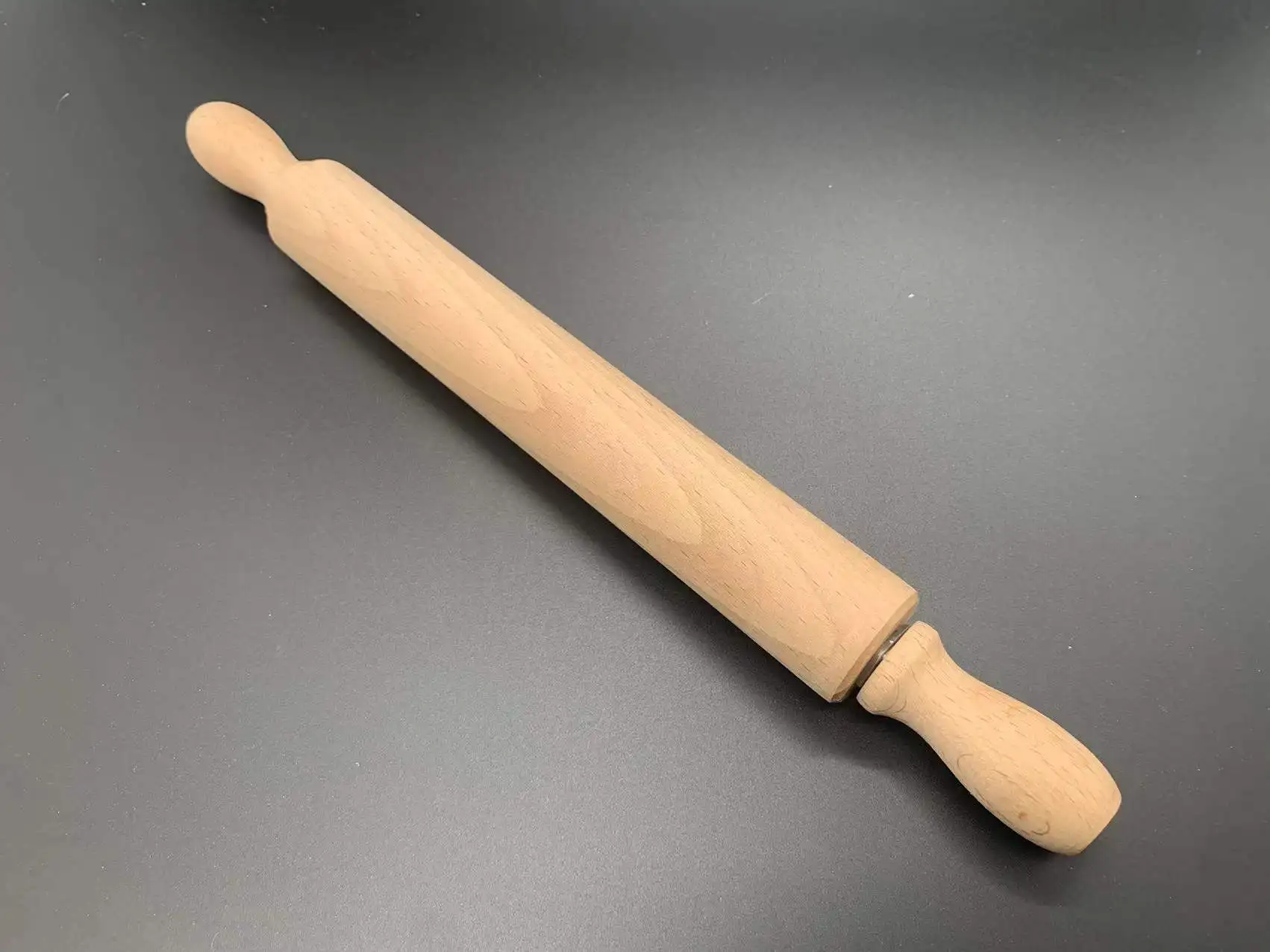 Wholesale Promotion Good Quality Engraved Beech Wooden Embossed Rolling Pin