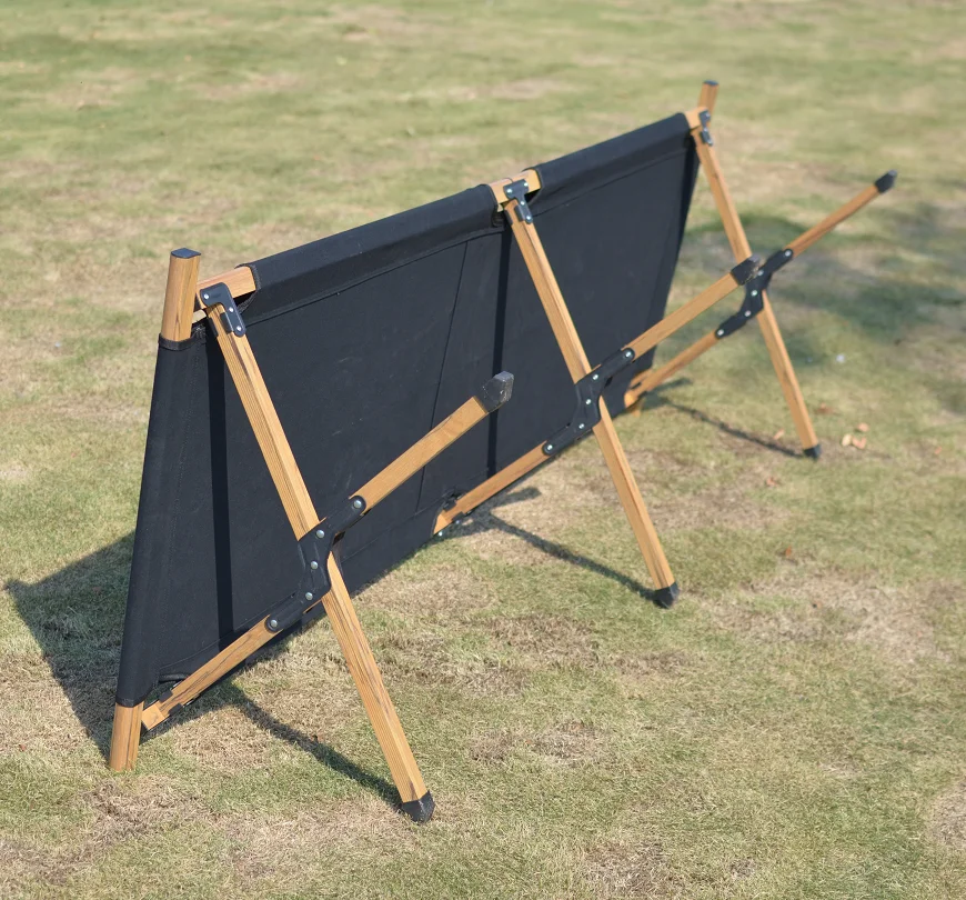 Heavy duty military folding aluminium frame stretcher camping bed army bunk camp cots