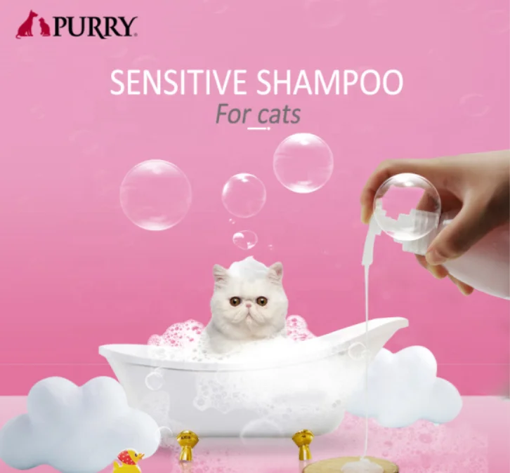Best Selling Pet Products Cat Shampoo Pet Cleaning & Grooming Products Shampoos Eco-friendly for Cats China