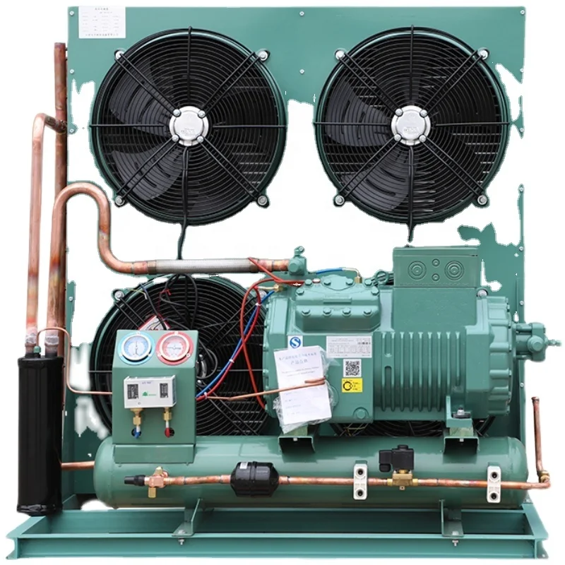Factory 3hp 5hp 6hp 10hp 12hp 15hp 20hp 25hp 30hp Air Cooled Compressor Condensing Unit for Cooling System refrigeration