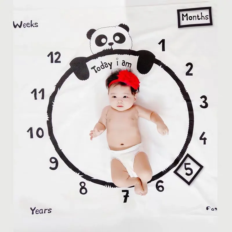 2021 Оригинальный оригинальный реквизит для фотографирования детей с цифровой печатью милый детский органический флис детское Радужное