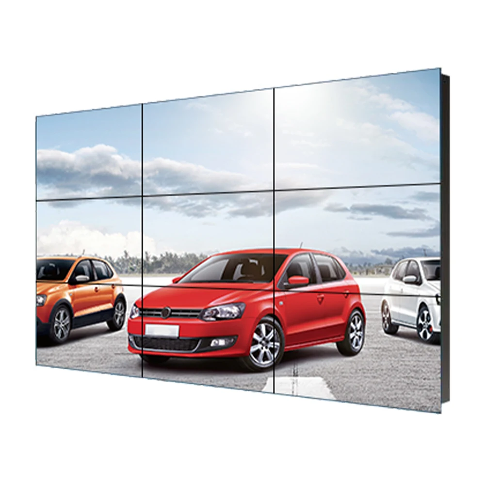 Advertising digital signage video wall splicing screen LCD 3X3 4X4 splicing screen LCD wall