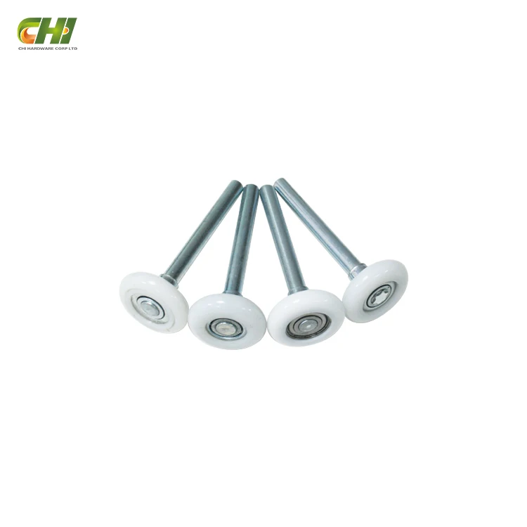 2*4 2inch Steel Stem balls Nylon Roller With Bearing Standard Garage Door Hardware Parts Roller