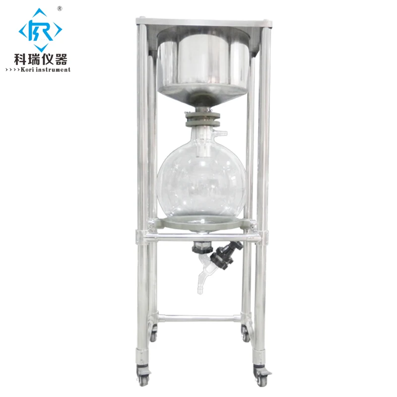 
10L 20L 30L 50L Stainless Steel Buchner Funnel Glass Vacuum Filtration Plant Nutsch Filter 