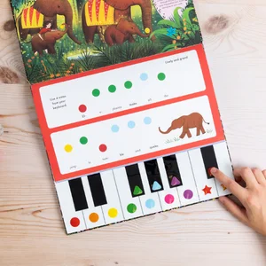 Popular Design Children Sound Board Book With Piano Children Classical Music Audio Book Can Play Piano