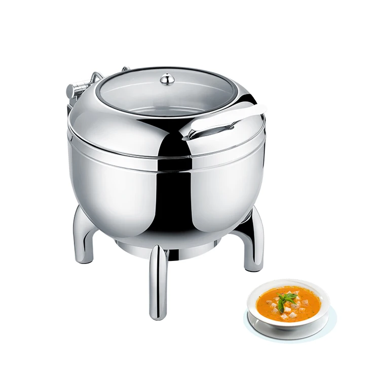 commercial wholesale  buffet hot stainless steel food soup warmer pot 13l 10 liter soup warmer
