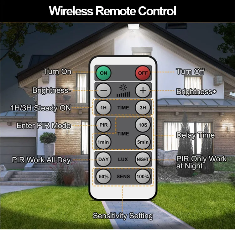 Intelligent Control Advertising Circuit Board Led 30W 50W 100W 200W Flood Light with Remote Dimmer