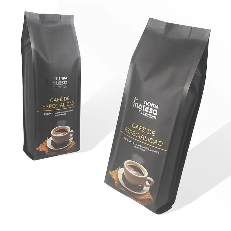 Affordable Price Multiple colors Coffee Bag Moisture Proof Packaging Bag Coffee Bags With Valve And Zipper