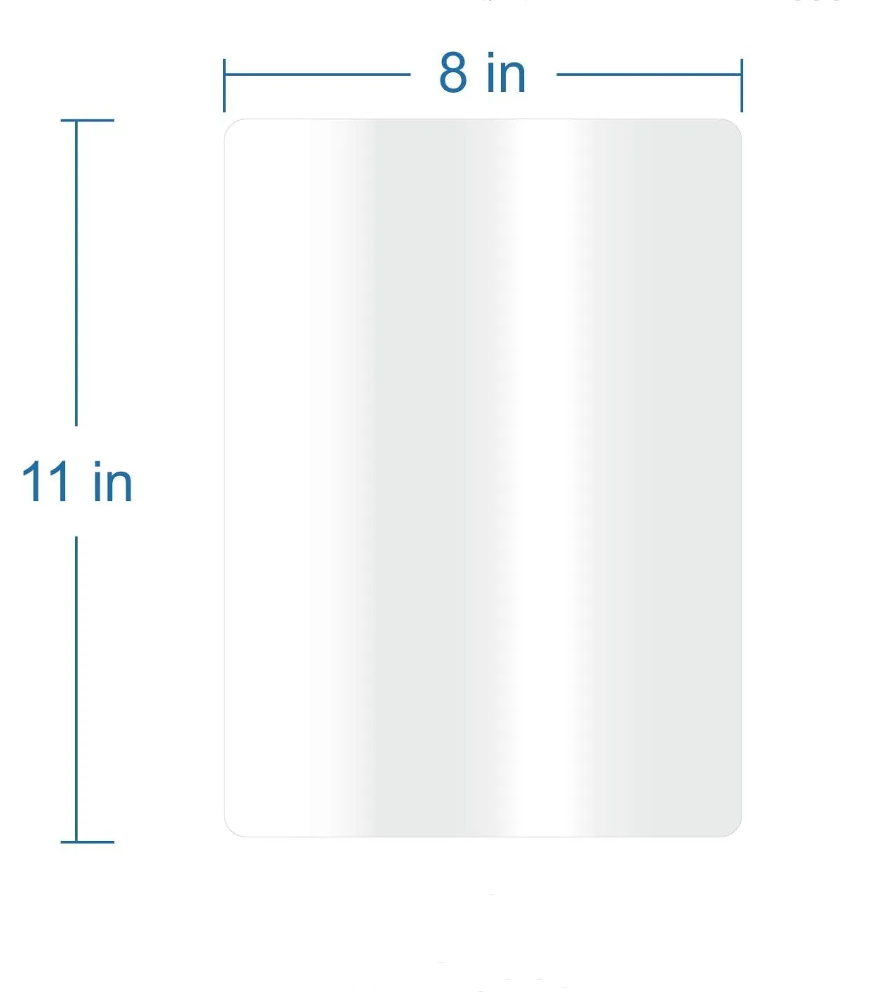 Custom Magnetic Dry Erase Whiteboard Notes 8.5 x 11 inch Customizable Size Decorative Magnet Blackboard for Kitchen Grocery List