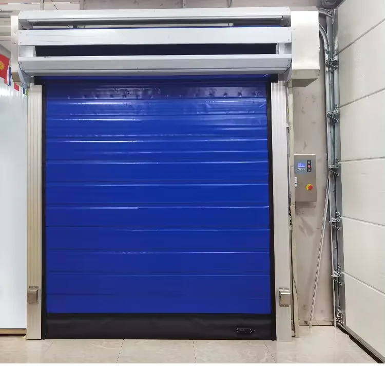 Factory Price Seafood Vegetables Insulation Rapid Door High Speed Low Temperature Cold Storage Frozen Door