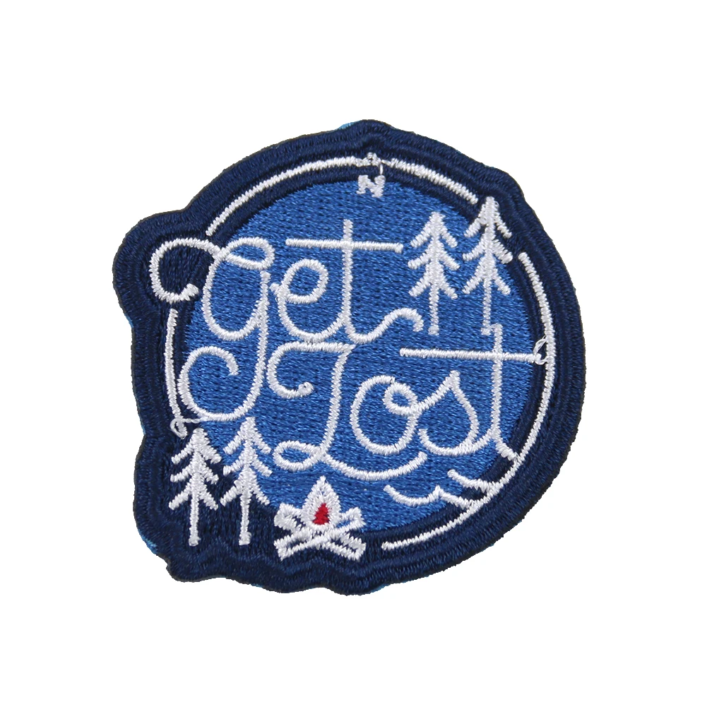 Высококачественная нашивка для одежды с цифровой печатью на заказ