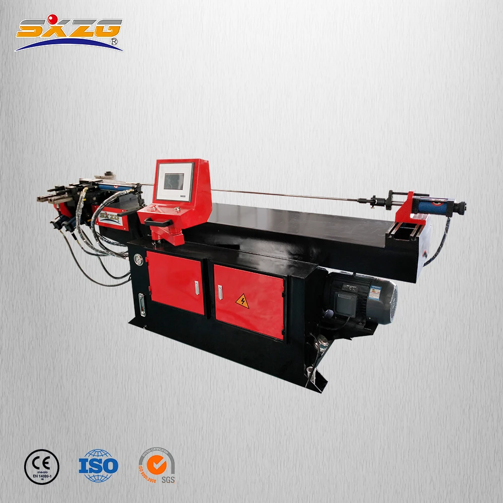 1 2 3 4 inch hydraulic manual pipe bender and SXZG automatic SS MS NC pipe bender machine