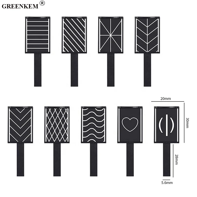 New Design 9 Styles Nail Art Tools Magnet Stick for Cats Eye Gel Professional Strong Fancy 3D Cat Eye Gel Magnetic Powder Nail