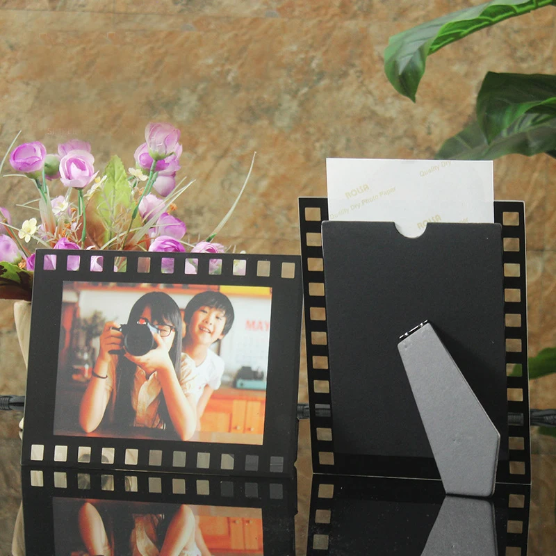 Film Design Glass Frame Modern Sublimation Crystal Photo Frame Crystal Frame Photo