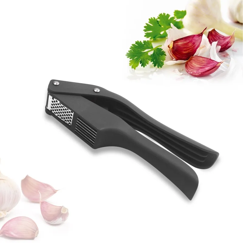 2 in 1 Garlic Slicer and Mincer, Professional Food Grade Garlic Crusher with Ergonomic Handle