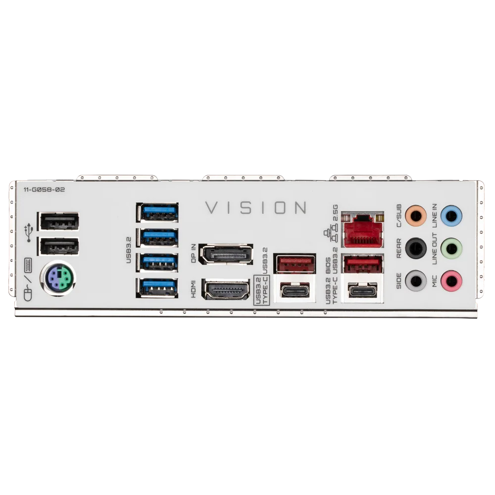 Spot Z590 VISION G desktop computer gaming motherboard ddr4 Z590 VISION G Snow Eagle computer motherboard