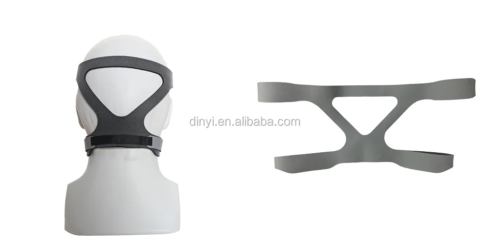 
Silicone Cpap Breathing Full Face Mask With Headgear 