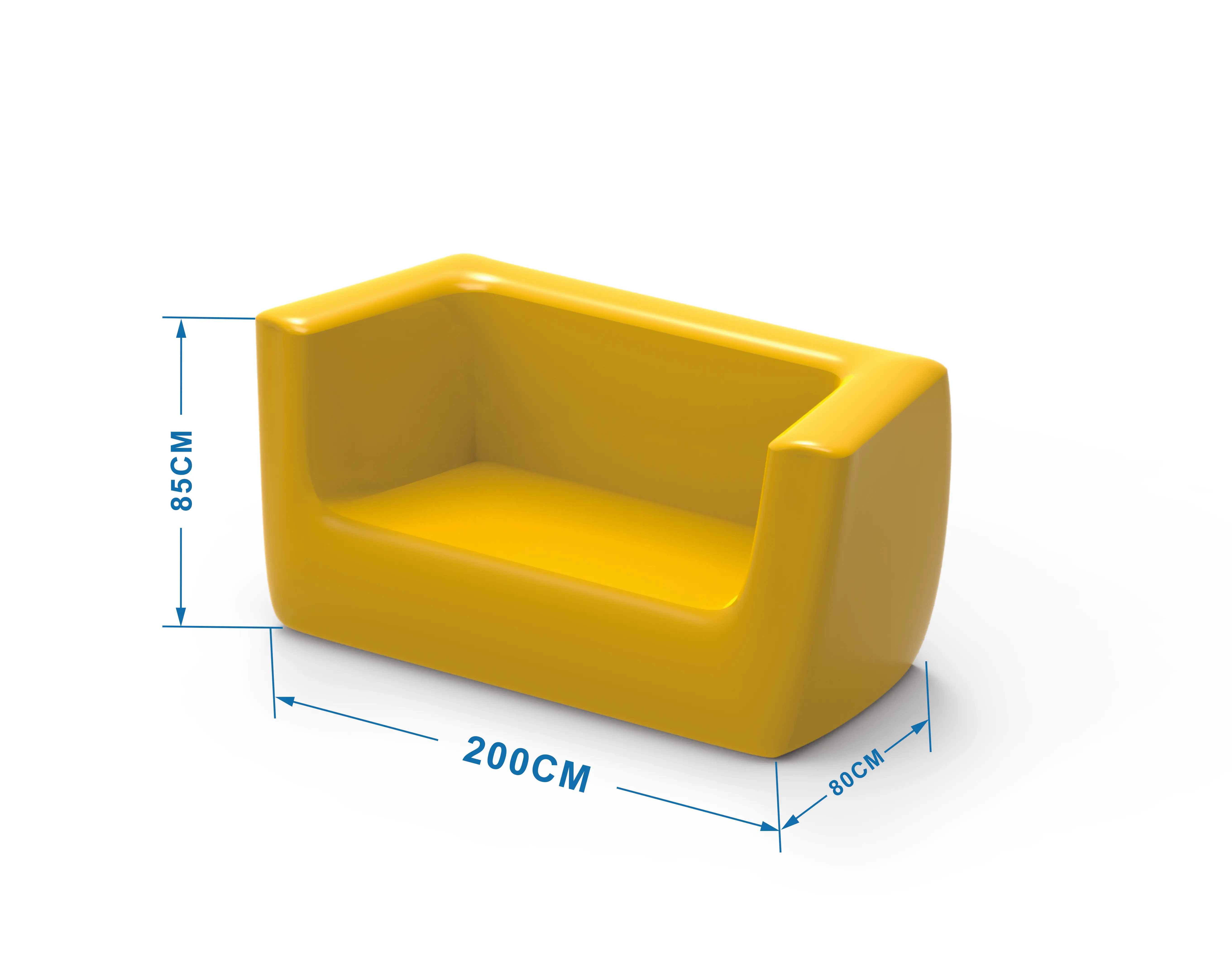 CATC Lightweight Easy Move Furniture Comfortable Airtight Sofa with Two Seats Outdoor Camping Activities Advertising Inflatables