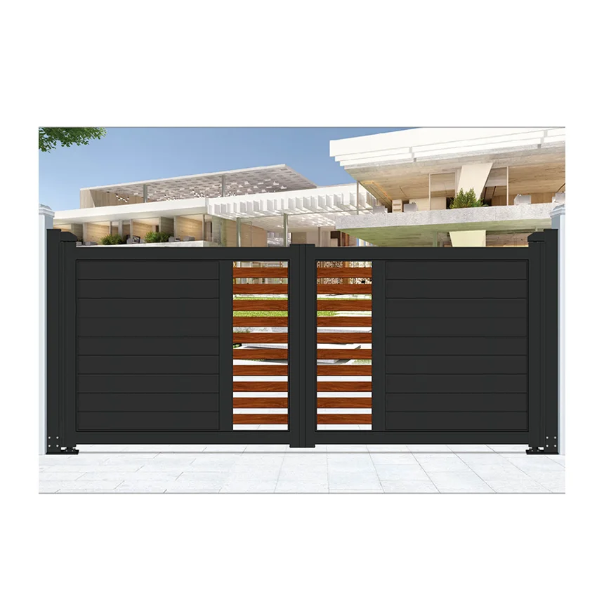 Ace самые дешевые раздвижные ворота главные современные двери Прямая поставка с завода безопасные металлические