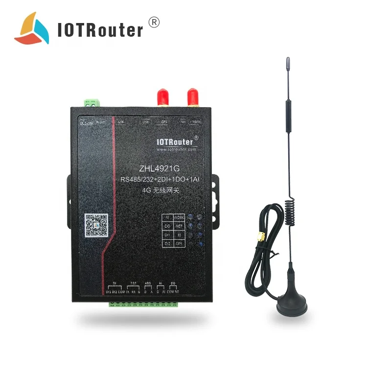 Lorawan Gateway Transmission Input Sensor IOT Router ZHL4921G RTU Zigbee Converter Modebus IO Wireless Remote Data Module DTU