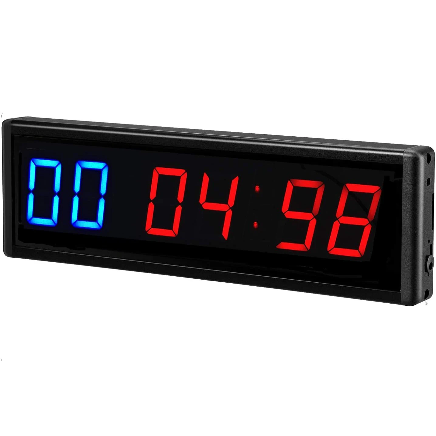 Aluminium Alloy Customized Training mini digital interval wall clock LED gym timer with Remote for Home Gym Fitness