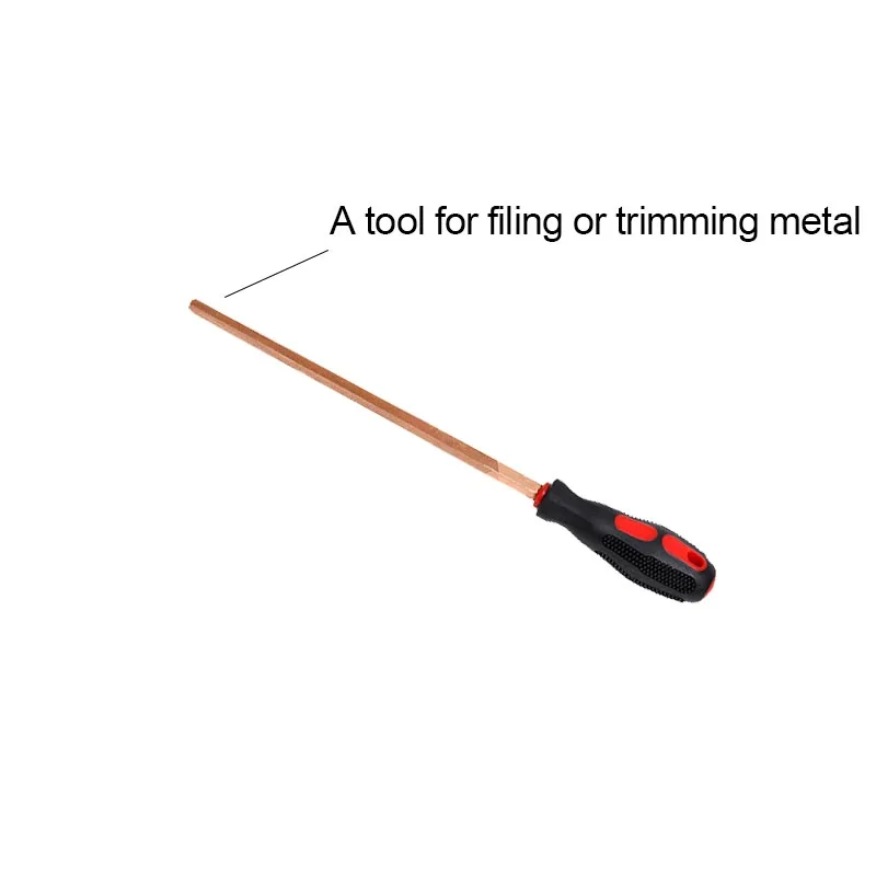 
Non-sparking tools Anti-explosion file square beryllium copper dressing tool 8