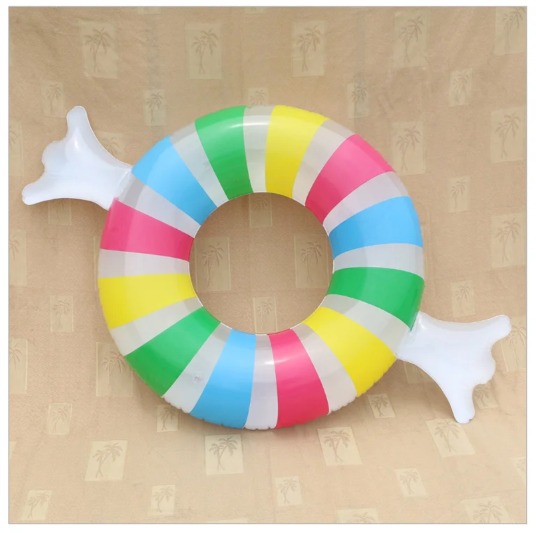 Candy Float Swim Rings Tubes Beach Float Summer Fun Party Decoration Pool Lounge Toys for Adults  Inflatable Pool Floats