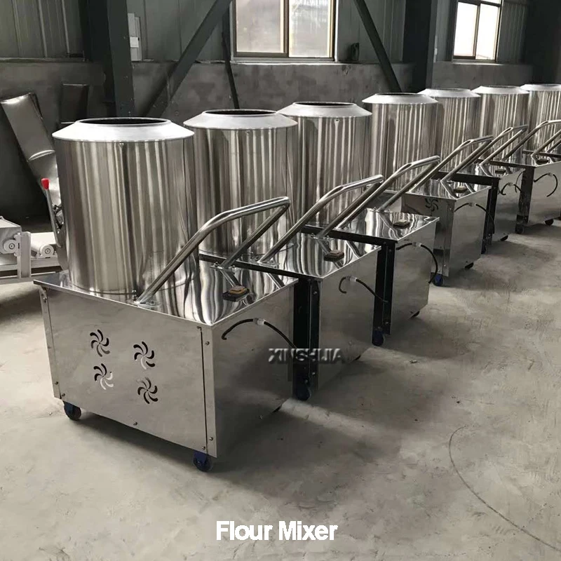 Industrial electric full automatic fresh and dry eggs ramen noodle maker