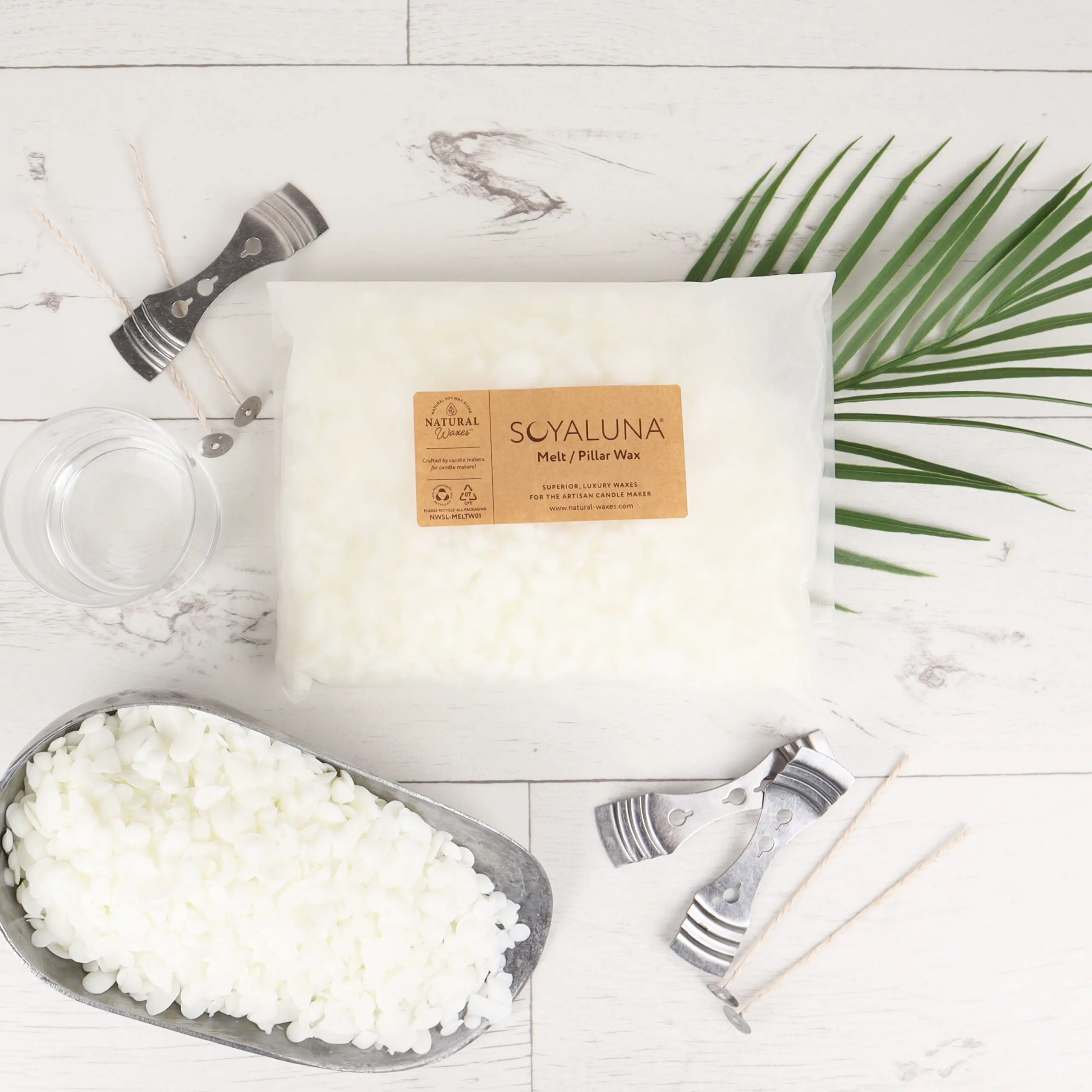 Buy High Quality 500g 100% Natural Soy Wax Diy Candle Raw Material Granular Candle Wax Smokeless Wax Making Candle Handmade Gift