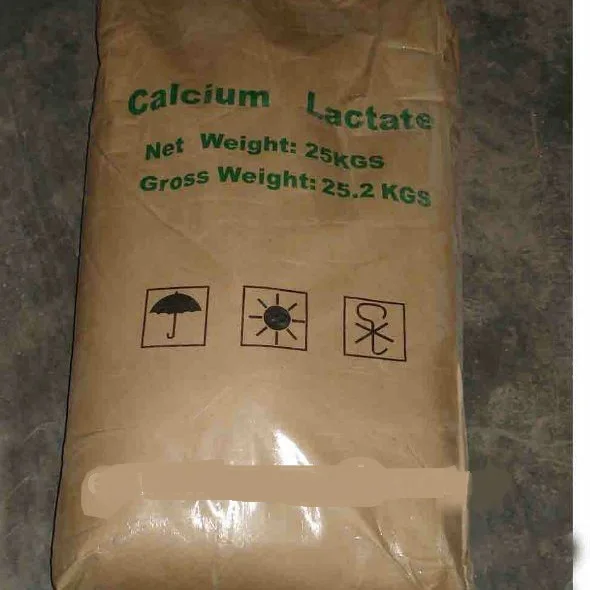 
Acidity Regulator USP24 Food Grade Lactate Calcium White Powder Price Trend Calcium Lactate 